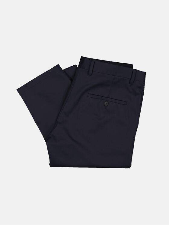 emilio adani Herren Anzug-Hose slim fit Blau 34582