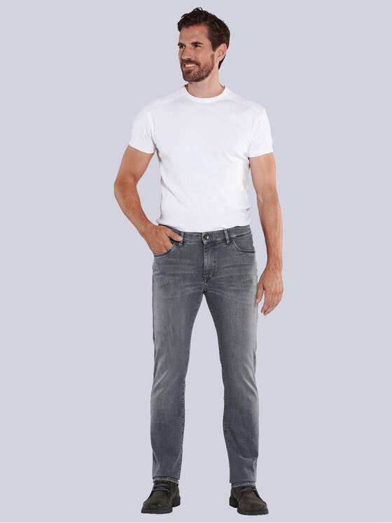 engbers Herren Super-Stretch-Jeans slim fit Grau 35566