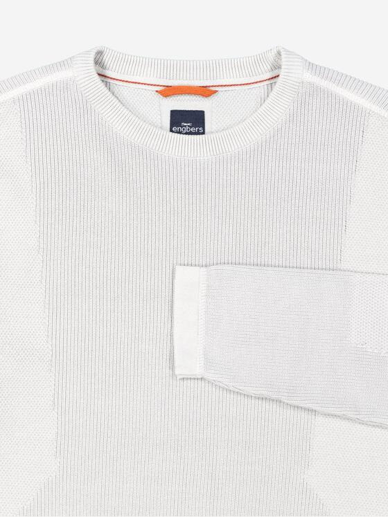 engbers Herren Pullover regular Grau 37333