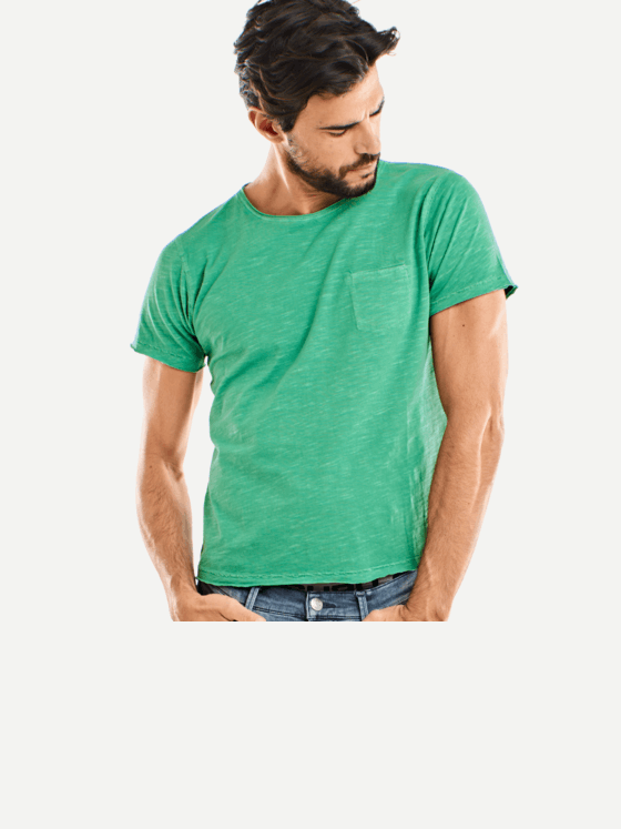 emilio adani Herren T-Shirt "My Favorite" Grün 25211