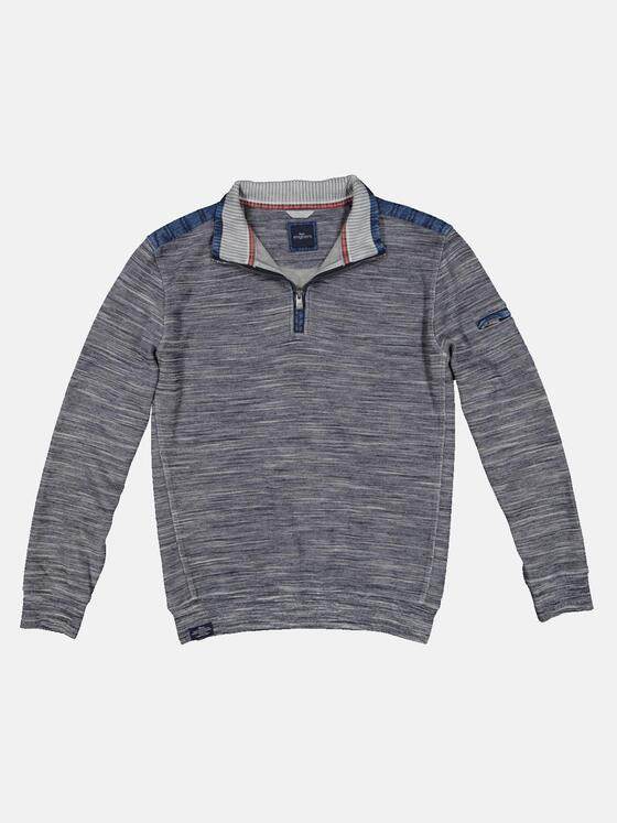 engbers Herren Sweatshirt meliert Grau 33391
