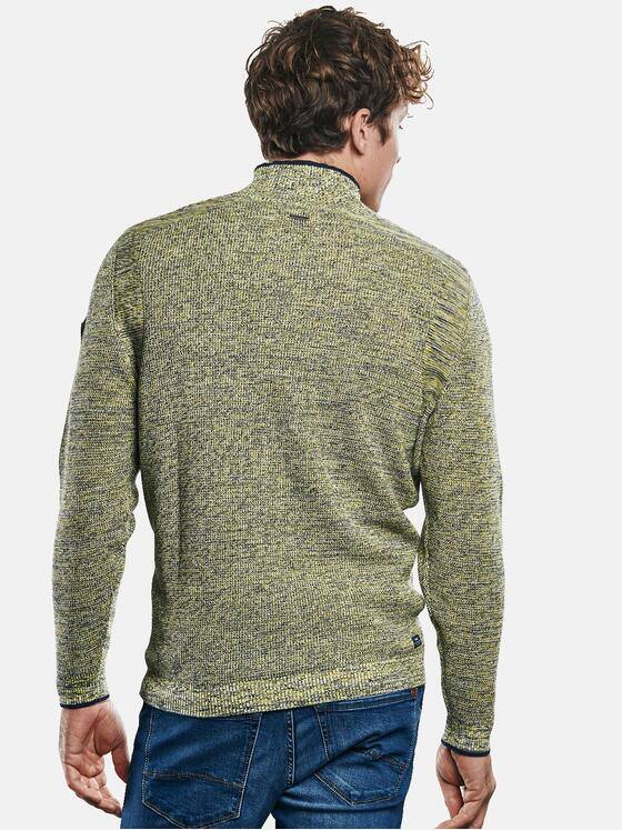 engbers Herren Troyer Pullover mit Stehkragen Gelb 30911