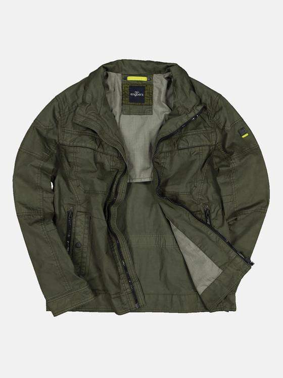 engbers Herren Jacke aus Baumwolle Grün 32582