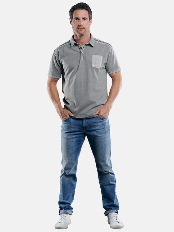 engbers Herren Poloshirt Ecru 29428