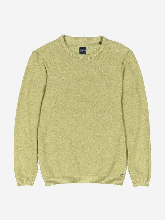 engbers Herren Pullover regular Grün 37621