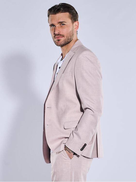 emilio adani Herren Anzugsakko slim fit Violett 38866