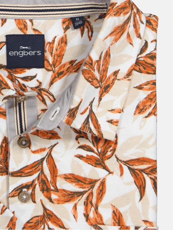 engbers Herren Polo-Shirt regular Orange 36621