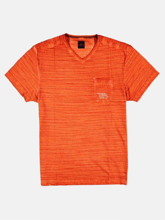 engbers Herren T-Shirt in Flammgarnoptik Orange 29237