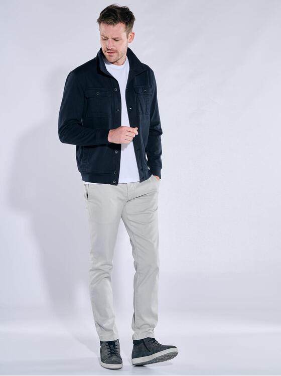 engbers Herren Sweatjacke regular Saphirblau 38306