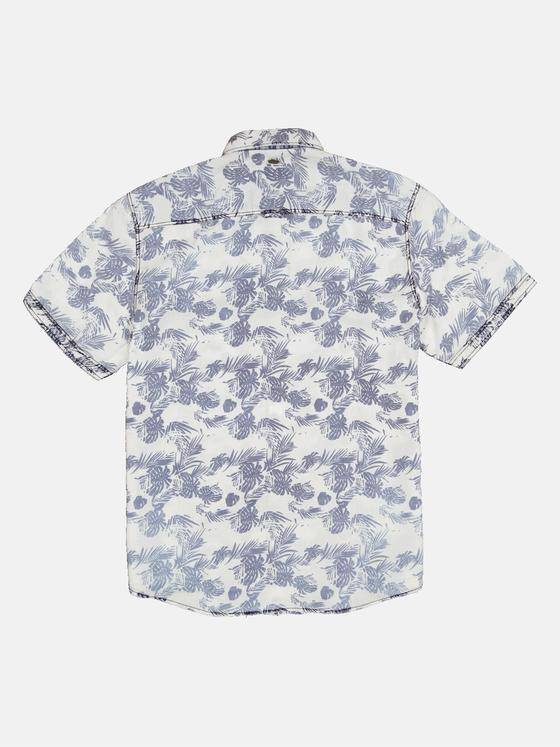 engbers Herren Kurzarm-Hemd regular Blau 34973