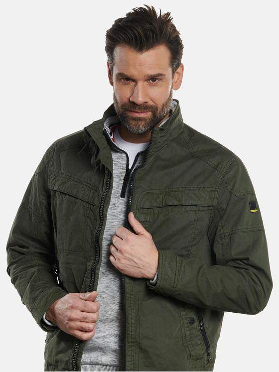 engbers Herren Jacke aus Baumwolle Grün 32582