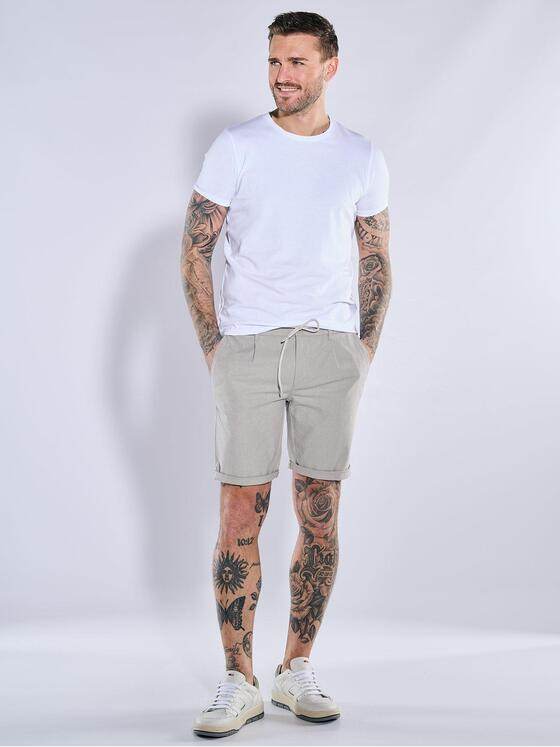 emilio adani Herren Bermuda slim fit Beige 38619