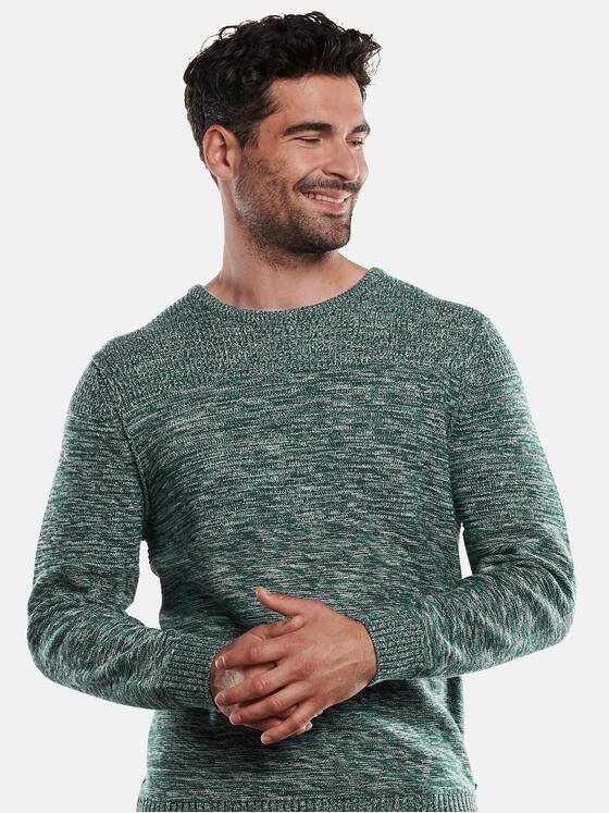 engbers Herren Pullover Rundhals Petrol 31962