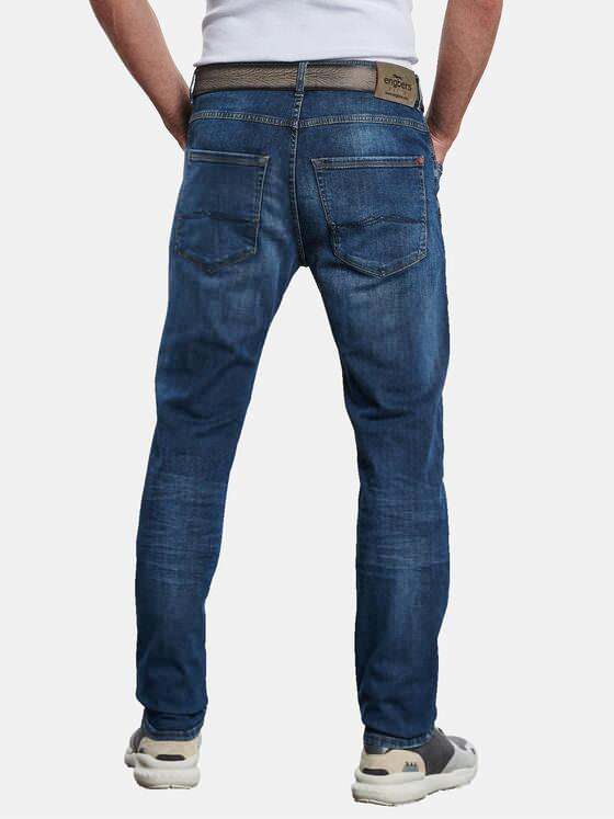 engbers Herren Jeans 5-Pocket Superstretch Blau 32650