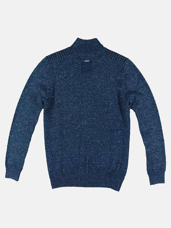 engbers Herren Lässige Strickjacke Petrolblau 30821