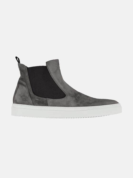 emilio adani Herren Boots Grau 31939