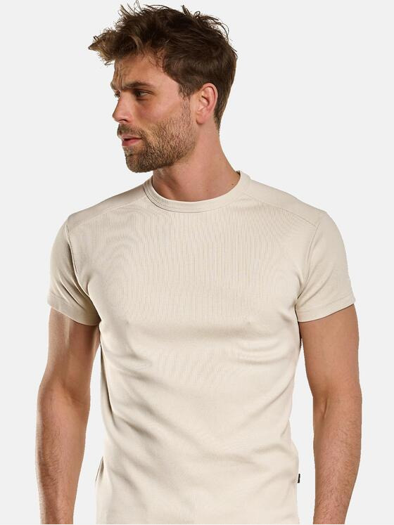 engbers Herren T-Shirt "My Favorite" Braunbeige 33215