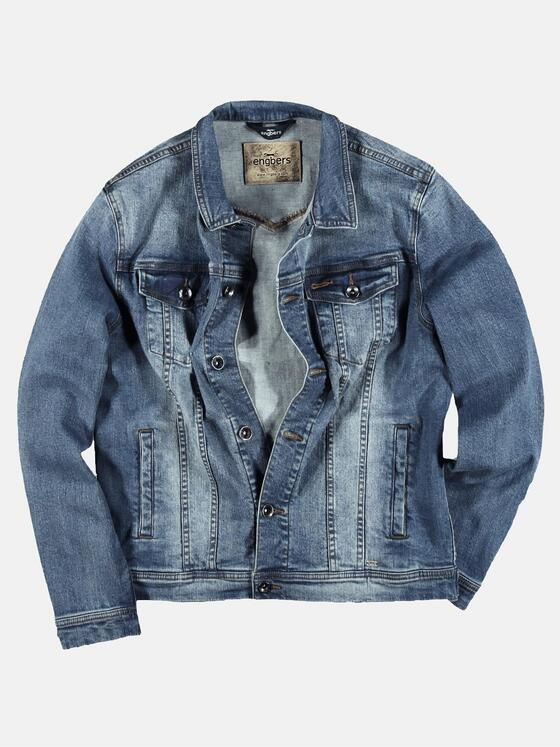 engbers Herren Jeansjacke Blau 29047
