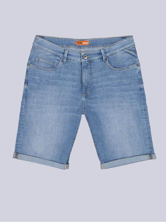emilio adani Herren Sportive 5-Pocket-Shorts Hellblau 40601