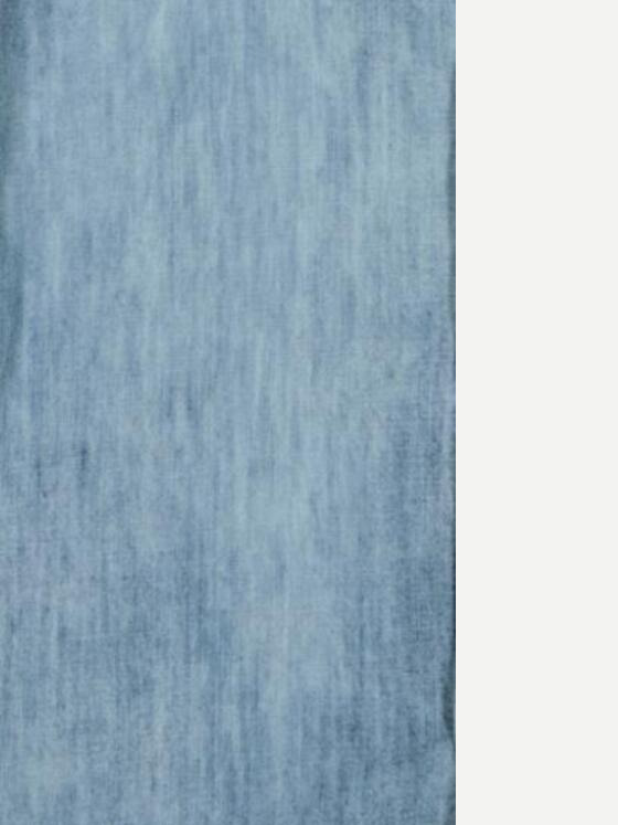 emilio adani Herren Jeans-Hemd uni Blau 33622