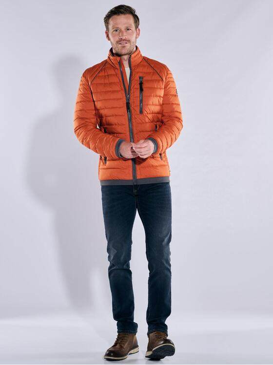 engbers Herren Steppjacke regular Orange 37415