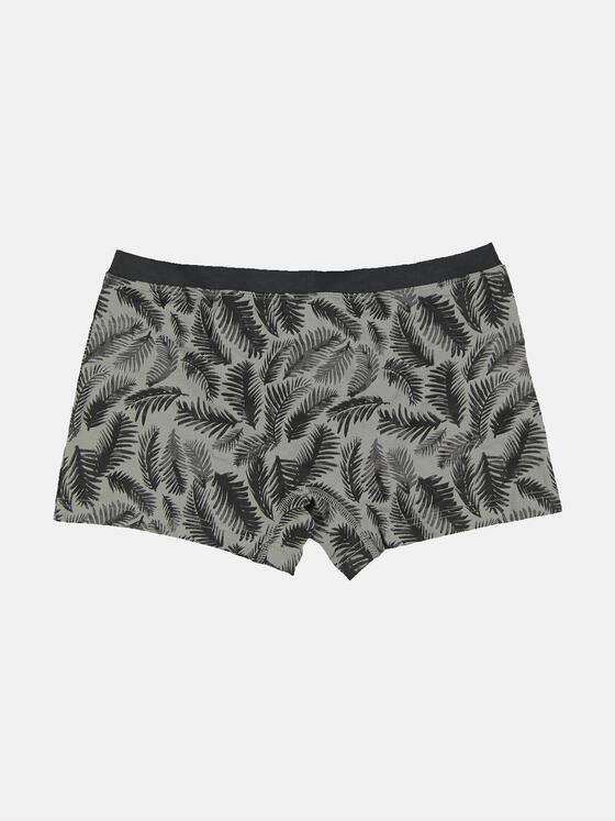 emilio adani Herren Boxershorts gemustert Grau 31904