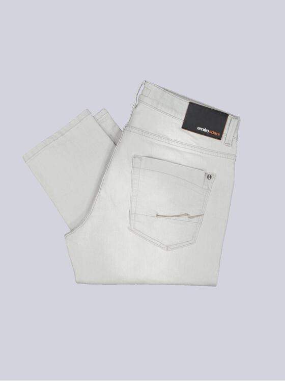 emilio adani Herren Super-Stretch-Jeans Regular Grau 34630
