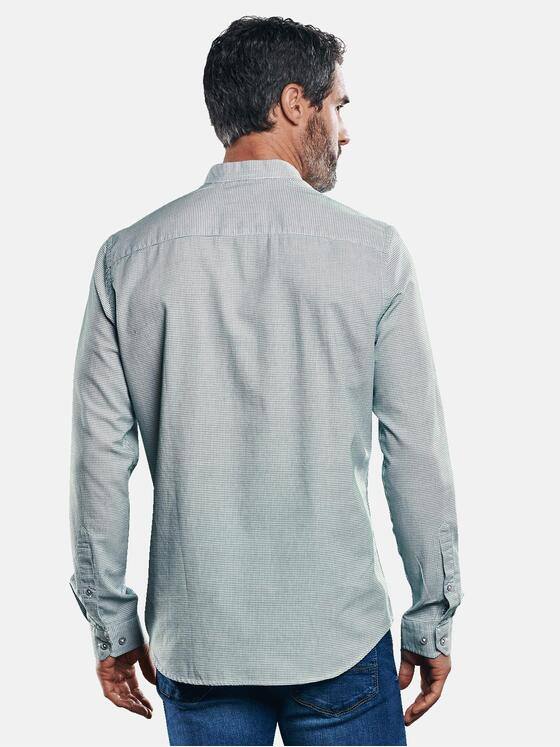 engbers Herren Hemd uni Tannengruen 30352