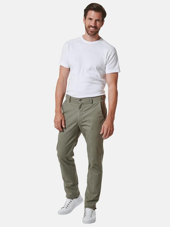 ENGBERS GERMANY Herren Chino slim fit Oliv 35008