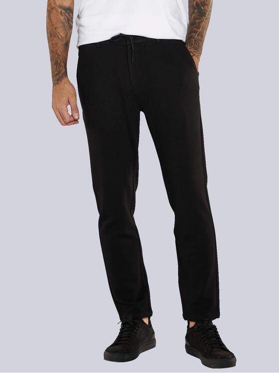 emilio adani Herren Chino slim fit Schwarz 36011