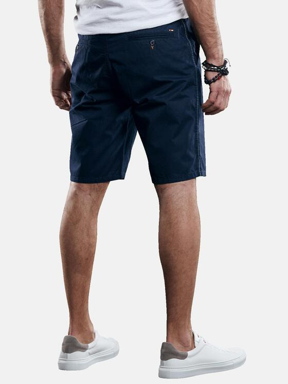 emilio adani Herren Modische Chino Short mit Galon Streifen Blau 29267