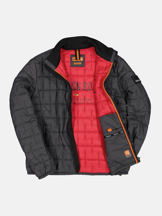 emilio adani Herren Steppjacke regular Grau 34216