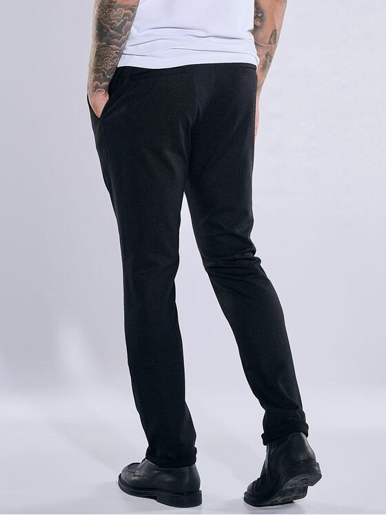 emilio adani Herren Chino regular Grau 37202