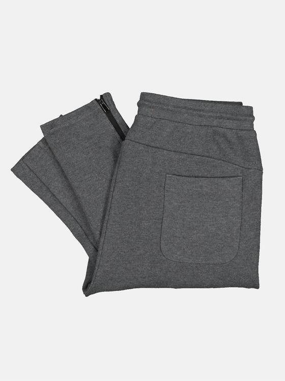 emilio adani Herren Sweathose mit Tunnelzug Grau 32458
