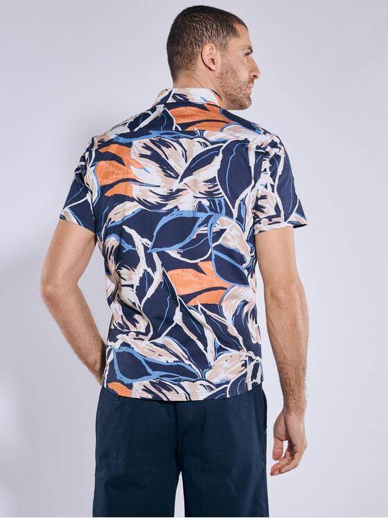 engbers Herren Kurzarm-Hemd slim fit Orange 36986