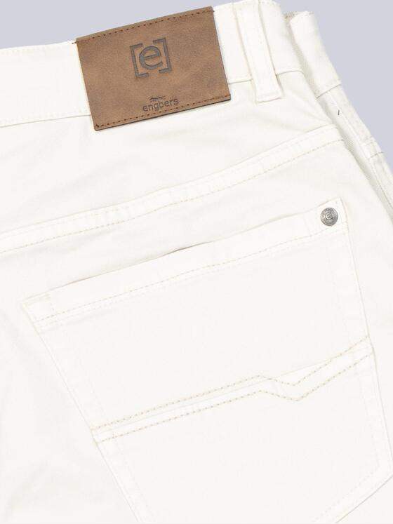 engbers Herren 5-Pocket-Hose regular Naturweiss 38669