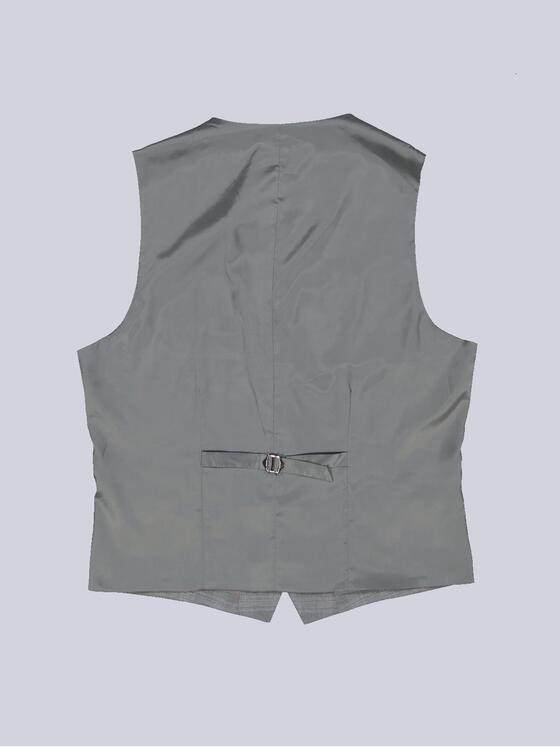 emilio adani Herren Sakko-Weste slim fit Grau 36387