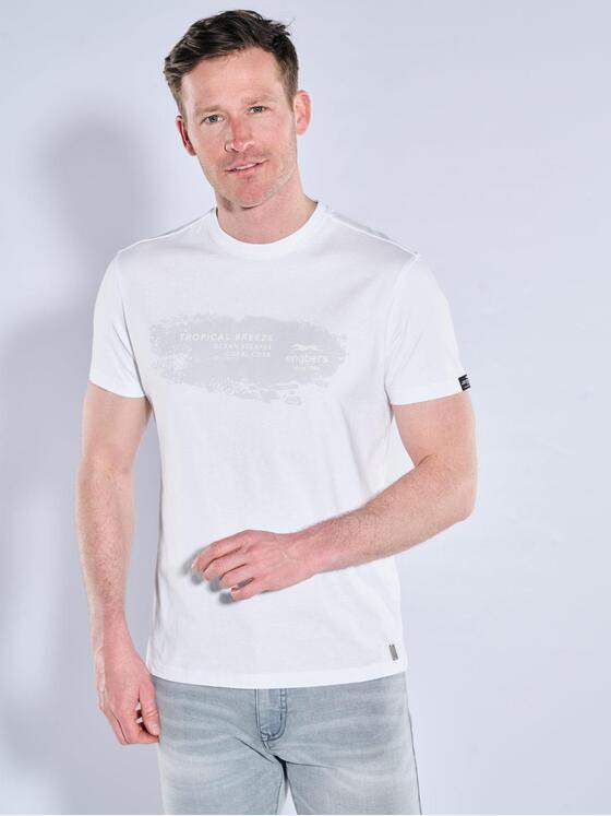 engbers Herren T-Shirt regular Reinweiss 38980