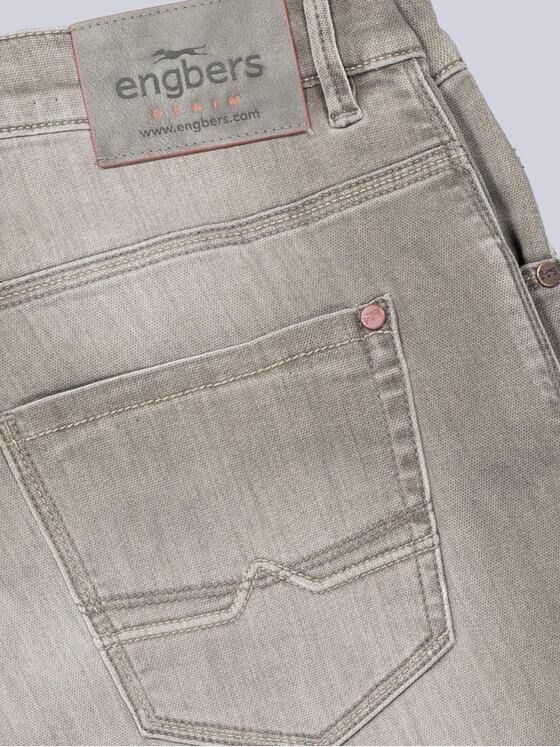 engbers Herren Super-Stretch-Jeans regular Hellbraun 38653