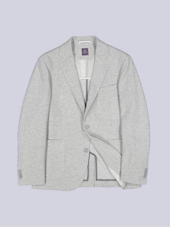 ENGBERS GERMANY Herren Sakko aus italienischem Garn Hellgrau 38410