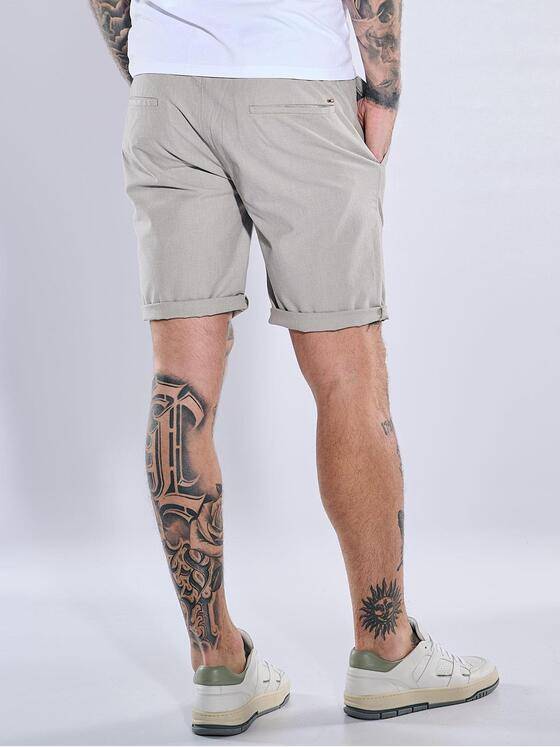 emilio adani Herren Bermuda slim fit Beige 38619