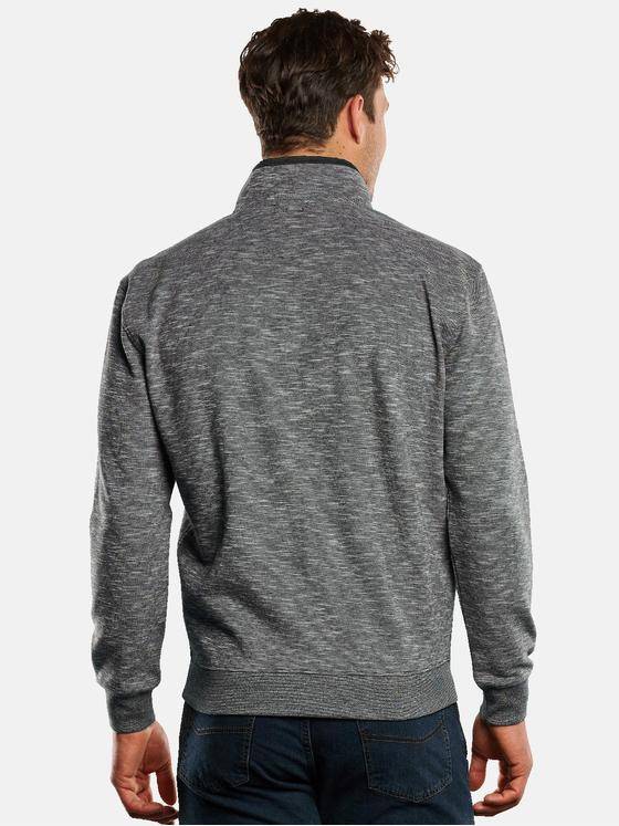 engbers Herren Sweatshirt mit Stehkragen Anthrazit 33837