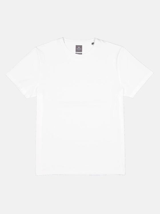 ENGBERS GERMANY Herren T-Shirt aus Supima-Baumwolle Weiß 33827