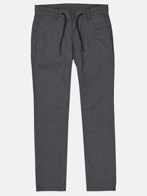 emilio adani Herren Chino mit Tunnelzug Grau 34094