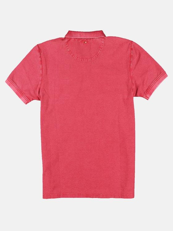 emilio adani Herren Poloshirt strukturiert Violett 31628