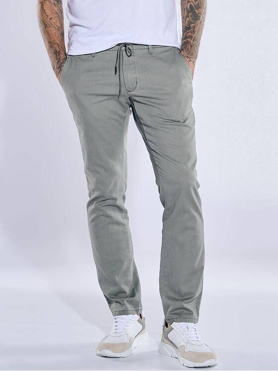 emilio adani Herren Chino Blassgruen Grün 38274