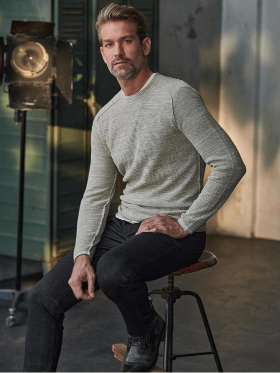 engbers Herren Pullover regular Hellgrau 36100