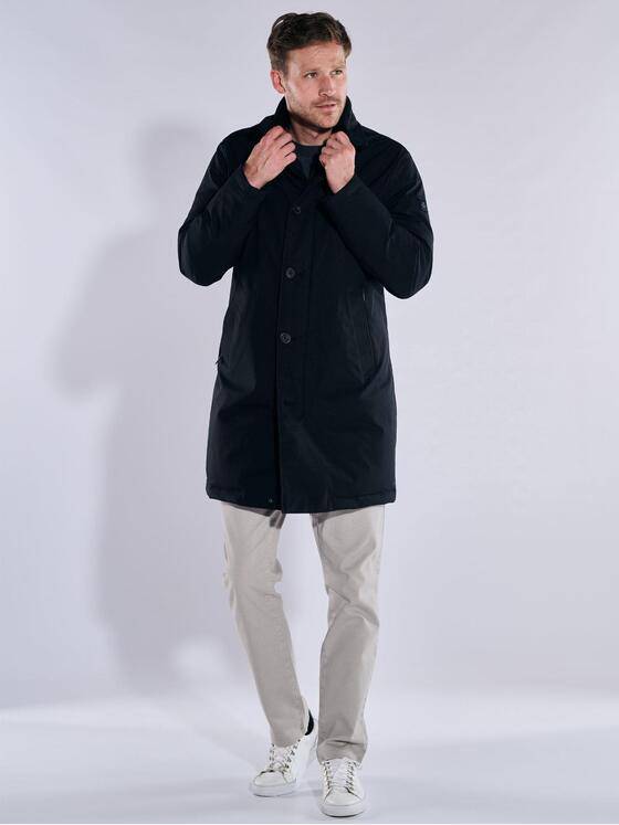 ENGBERS GERMANY Herren Mantel mit Funktionsdetails Saphirblau 37408