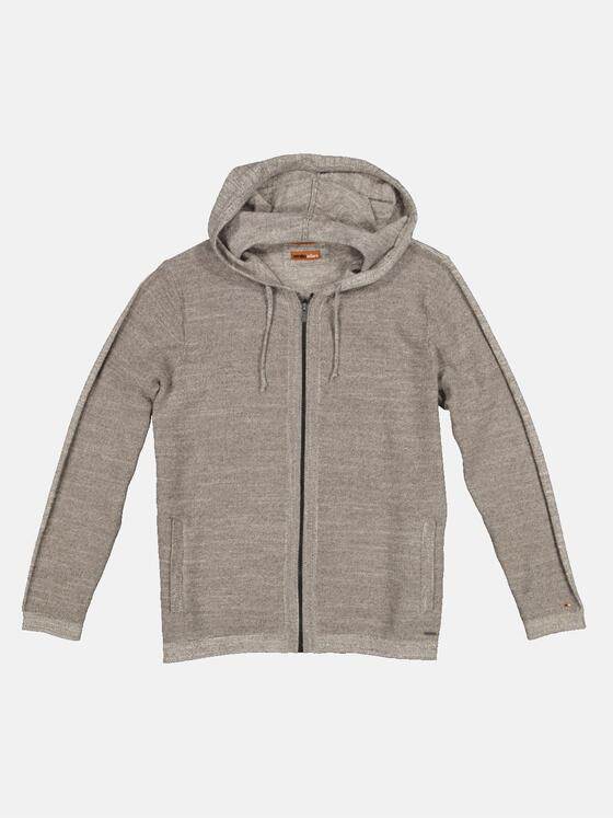 emilio adani Herren Strick-Cardigan Beige 32742