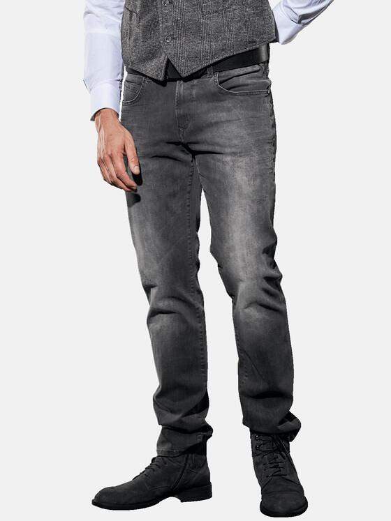 emilio adani Herren Jeans mit authentischer Waschung Grau 30924